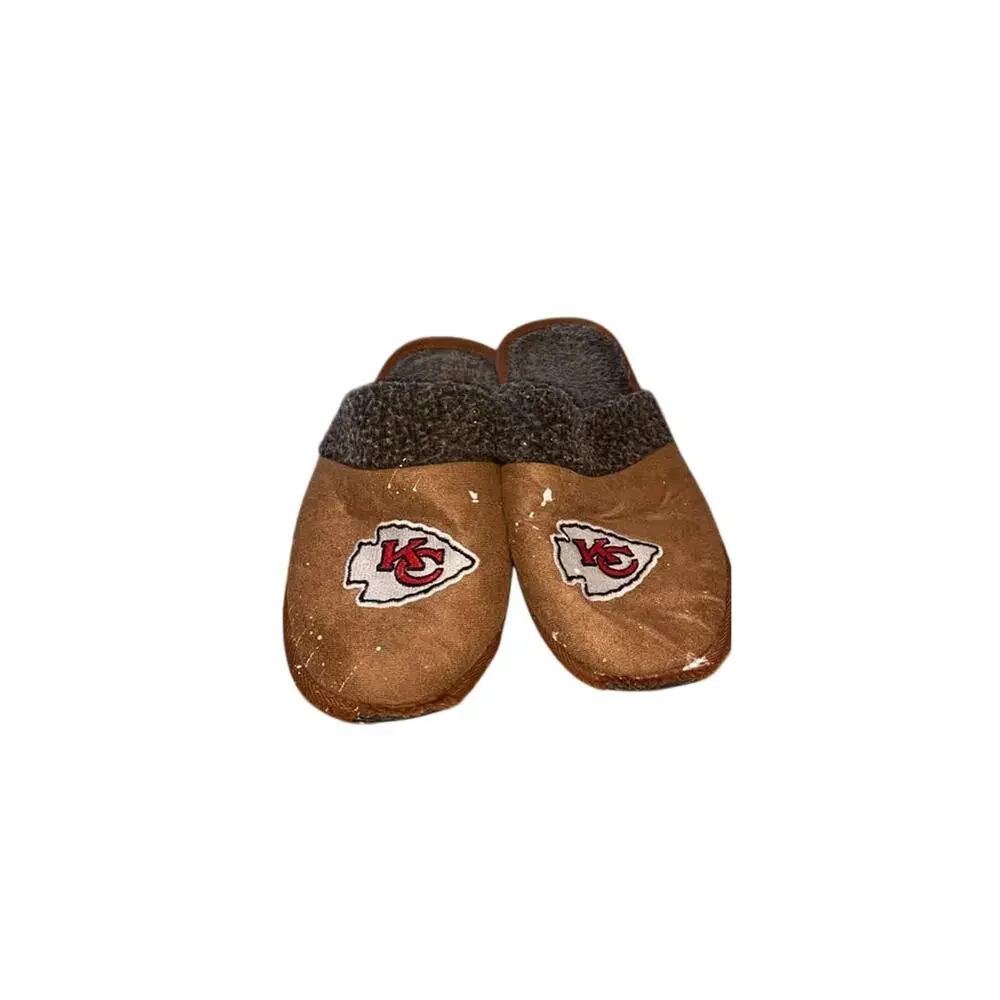 Kansas City unisex mens Sz10 house slippers